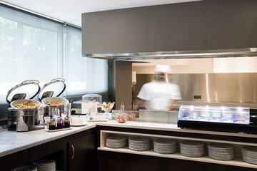 Breakfast area
