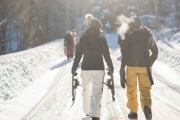 Snowshoeing