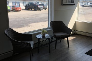 Check-in/check-out kiosk