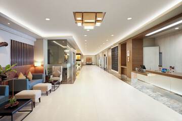 Lobby sitting area