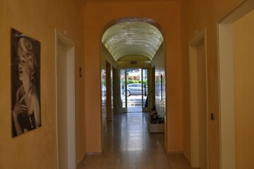 Interior entrance