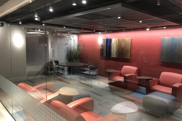 Lobby sitting area