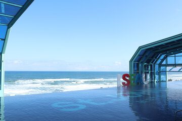 Rooftop pool