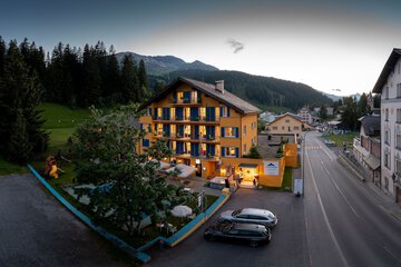 Front of property - evening/night