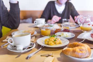 Breakfast area