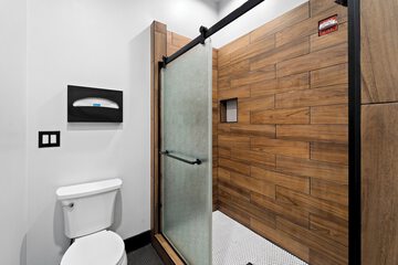 Shared bathroom