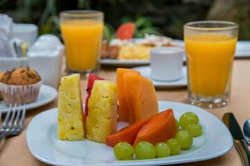 Breakfast area