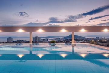 Rooftop pool