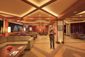 Lobby sitting area