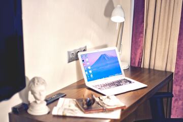 In-room business center