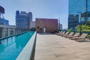 Rooftop pool