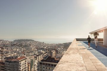 Rooftop terrace
