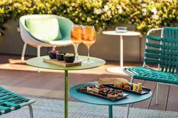 Rooftop terrace