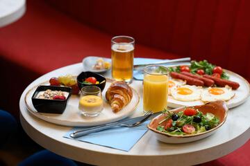 Breakfast area