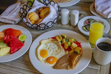 Breakfast buffet
