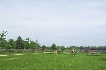 outside