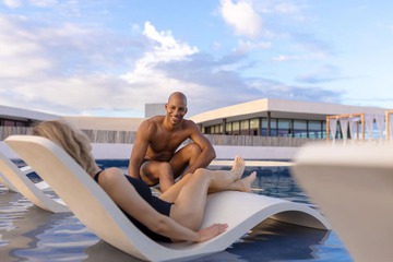 Rooftop pool