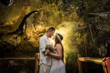 Indoor wedding