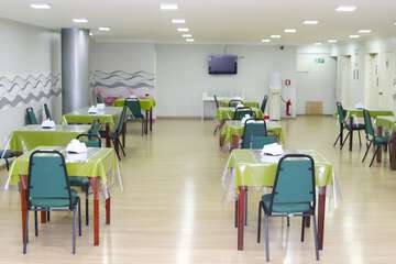 Breakfast area