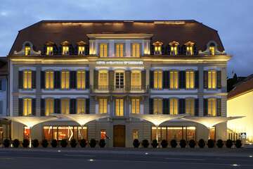 Front of property - evening/night