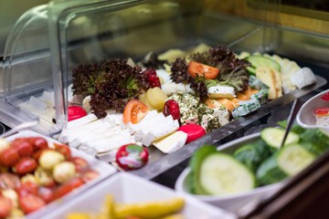 Breakfast buffet