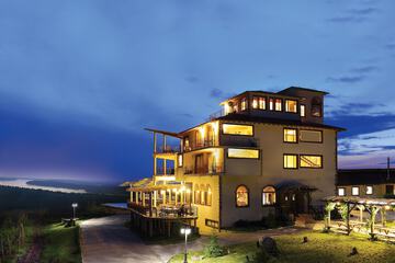 Front of property - evening/night