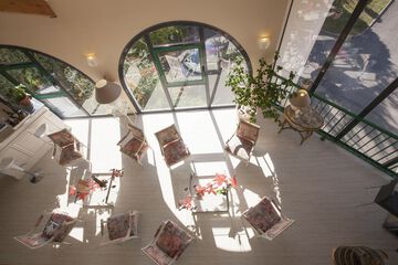 Lobby sitting area