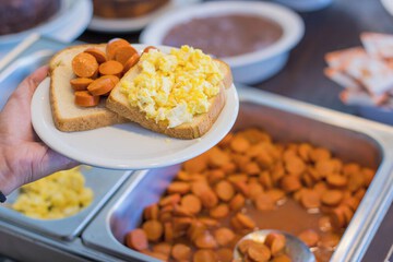 Breakfast buffet