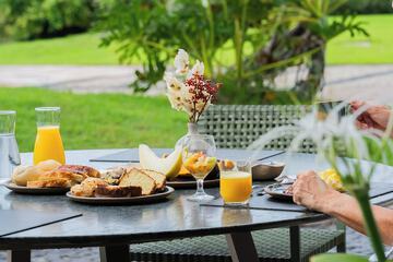 Breakfast area
