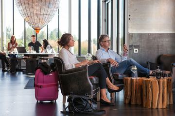 Lobby sitting area