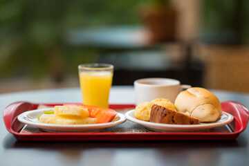 Breakfast area