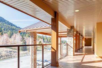 Handrails in hallways