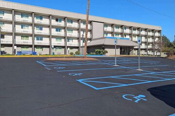 Outdoor wedding area