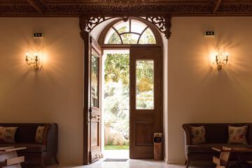 Interior entrance