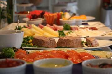 Breakfast buffet