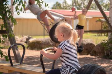 Children's play area - outdoor