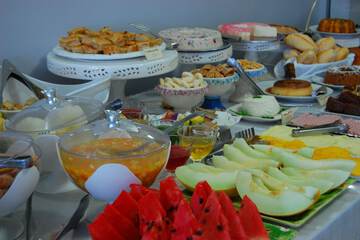 Breakfast buffet