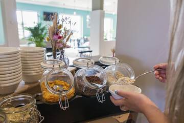 Breakfast area
