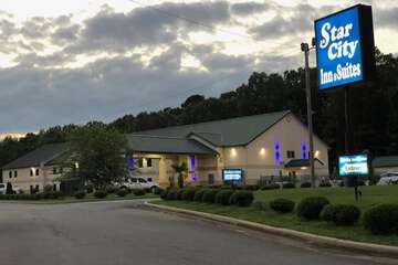 Front of property - evening/night