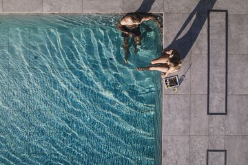 Rooftop pool