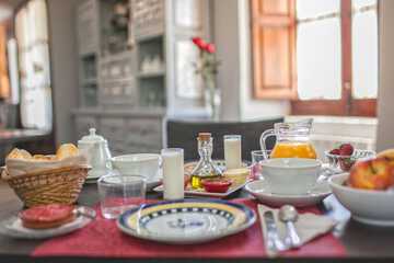 Breakfast area