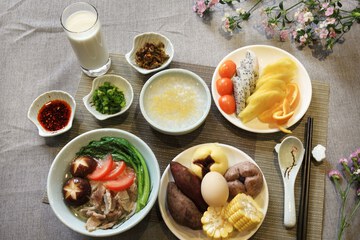 Breakfast meal