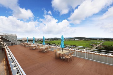 Rooftop terrace