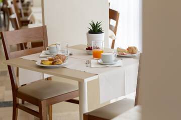 Breakfast buffet