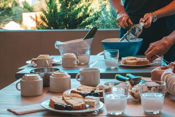 Breakfast area