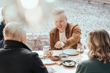 Outdoor dining