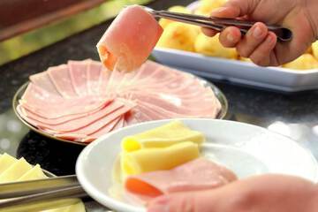 Breakfast buffet