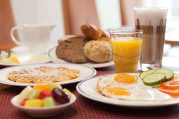Breakfast area