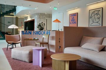 Lobby sitting area