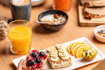 Breakfast buffet